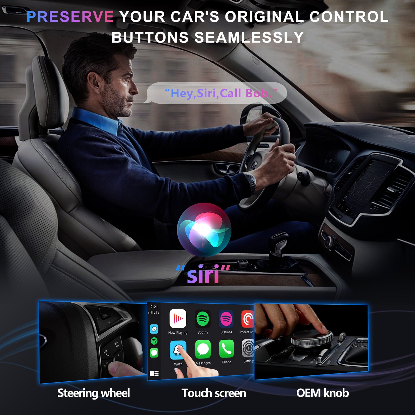REYTID Wireless CarPlay Adapter For Apple CarPlay